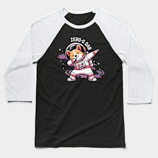 Corgi Astronaut Baseball T-Shirt